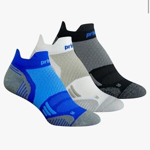 Prince Athletic Socks - Blue, White, Gray